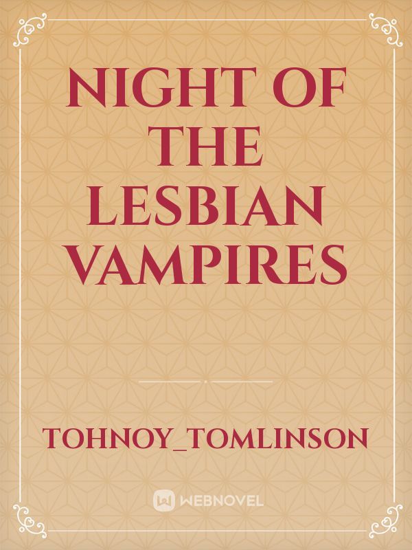Night of the lesbian vampires