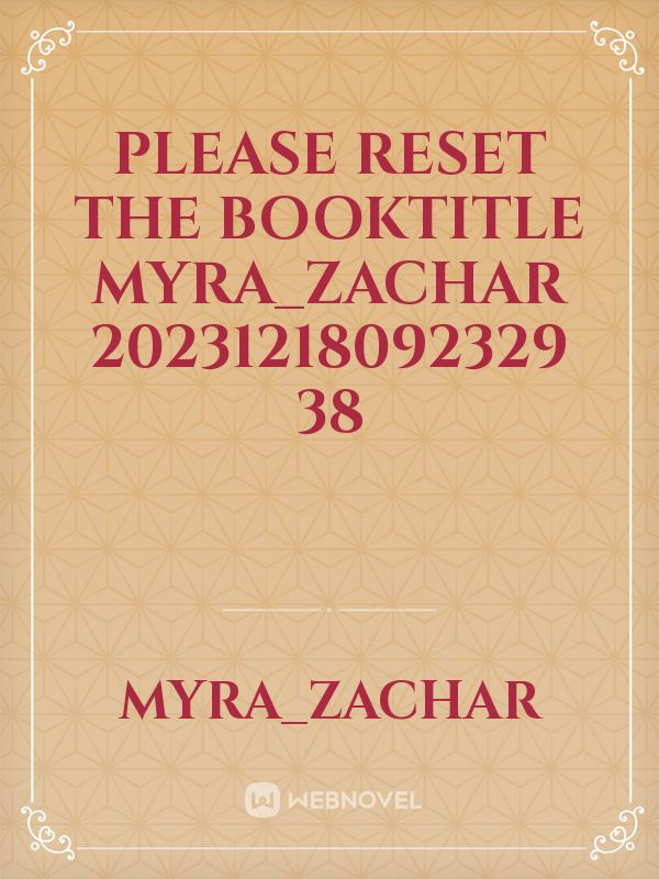 please reset the booktitle Myra_Zachar 20231218092329 38 Book