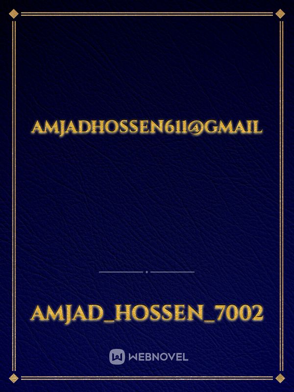 amjadhossen611@gmail Book