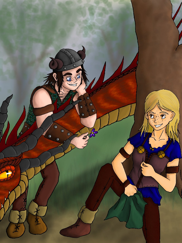 Berries, Boars, and a Boy (Httyd) (Snotlout/OC)