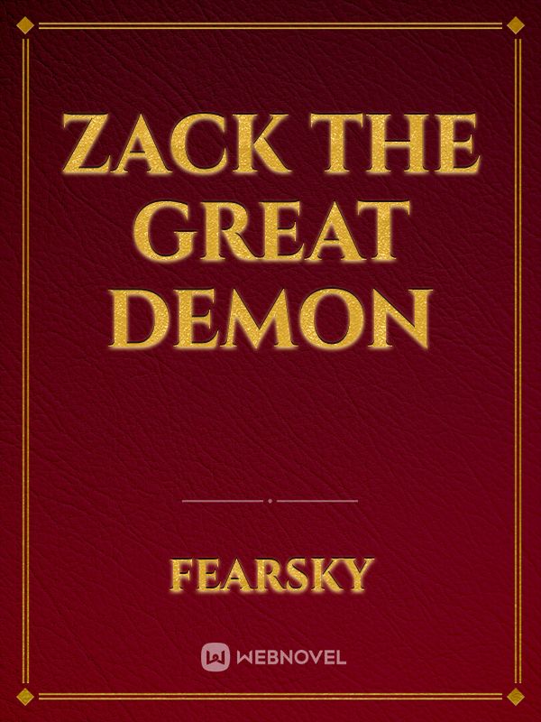 zack The Great Demon Book