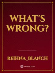 What's wrong? Book