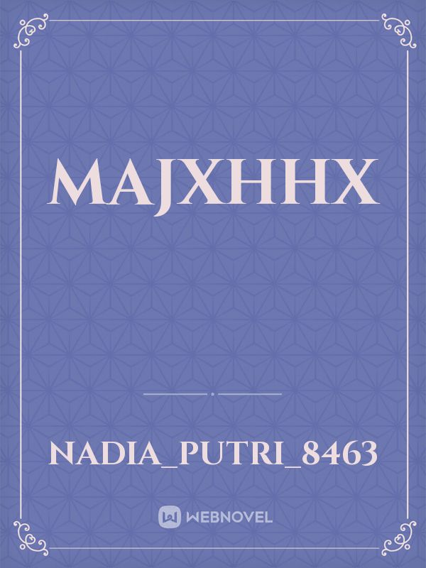 majxhhx Book