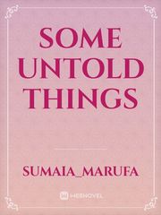 Some untold things Book