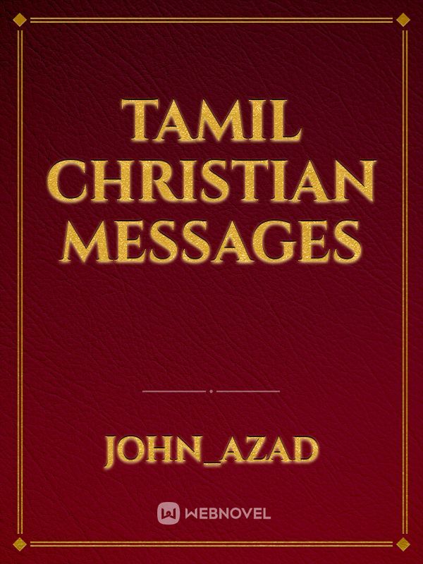 Tamil Christian messages Book