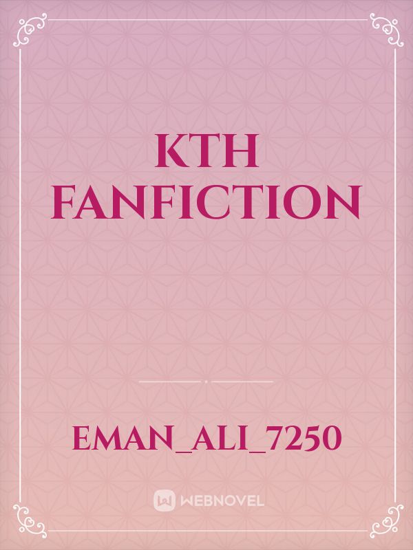 KTH fanfiction Book