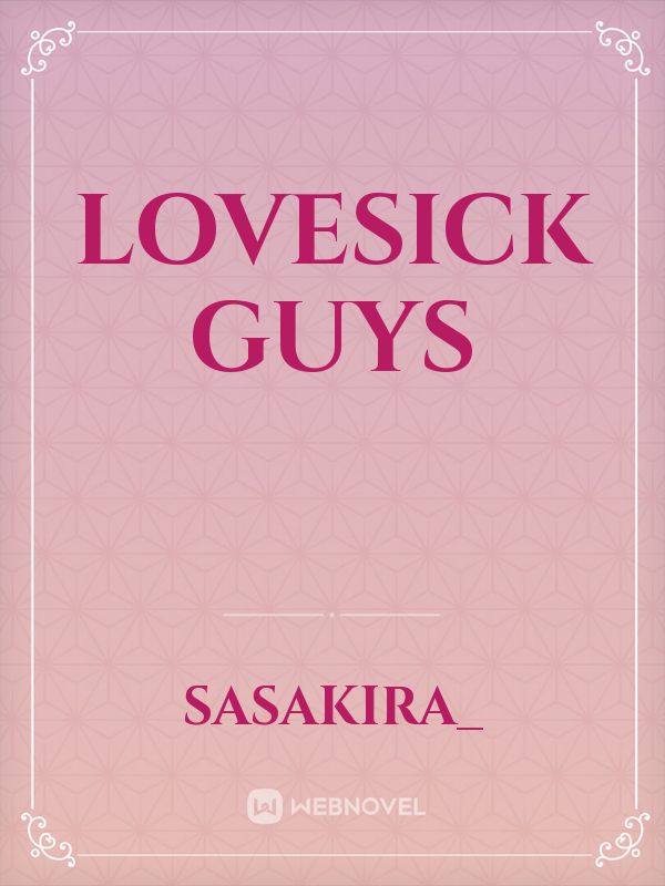 Lovesick Guys Book