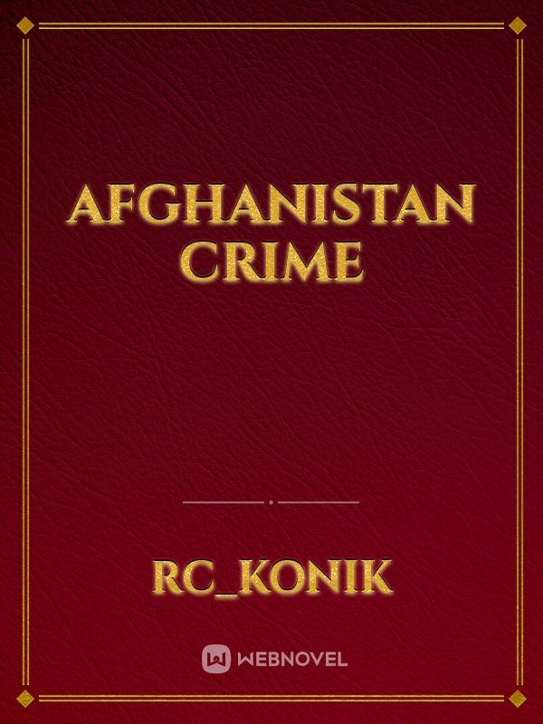 Afghanistan Crime
