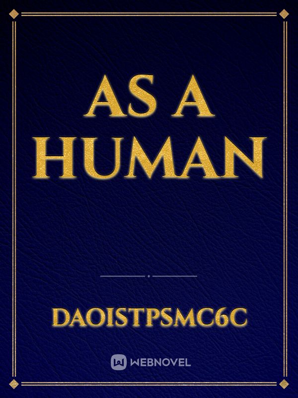 As a human Book