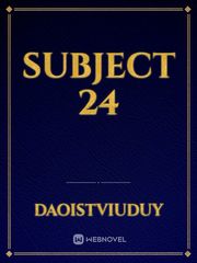 Subject 24 Book