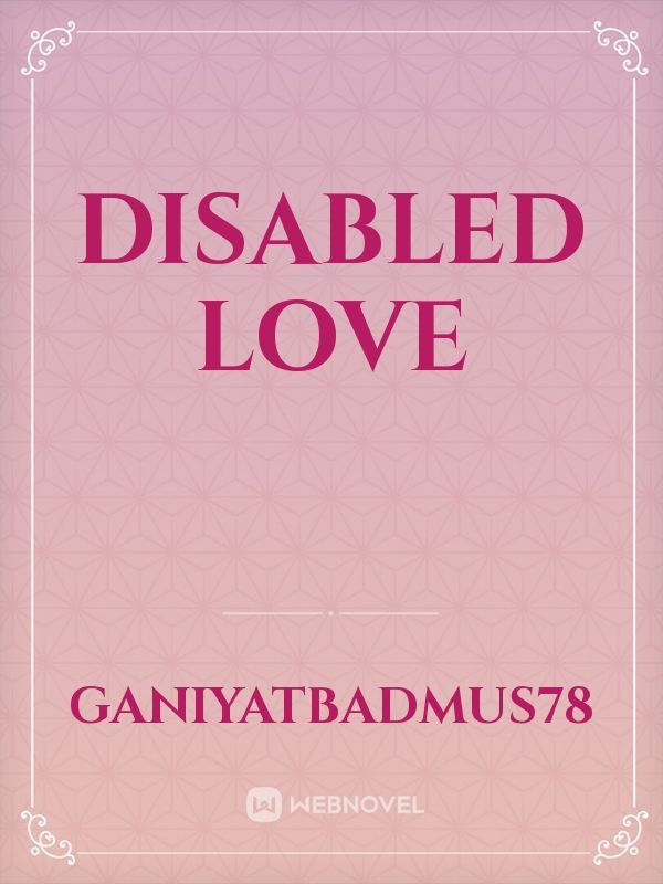 Disabled Love Book