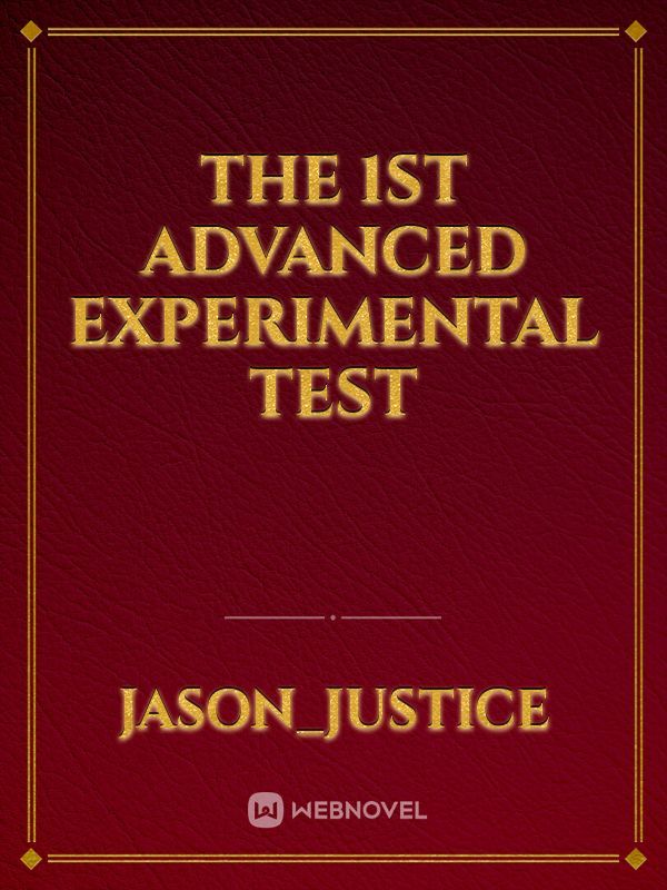 The 1st advanced experimental test Book