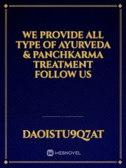 we provide All type of ayurveda & Panchkarma treatment
Follow us Book