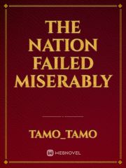 The nation failed miserably Book