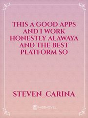 This a good apps and i work honestly alawaya and the best platform so Book