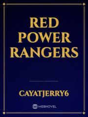 Red Power rangers Book