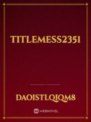 Titlemess2351 Book