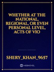 Whether at the national, regional, or even personal level, acts of vio Book
