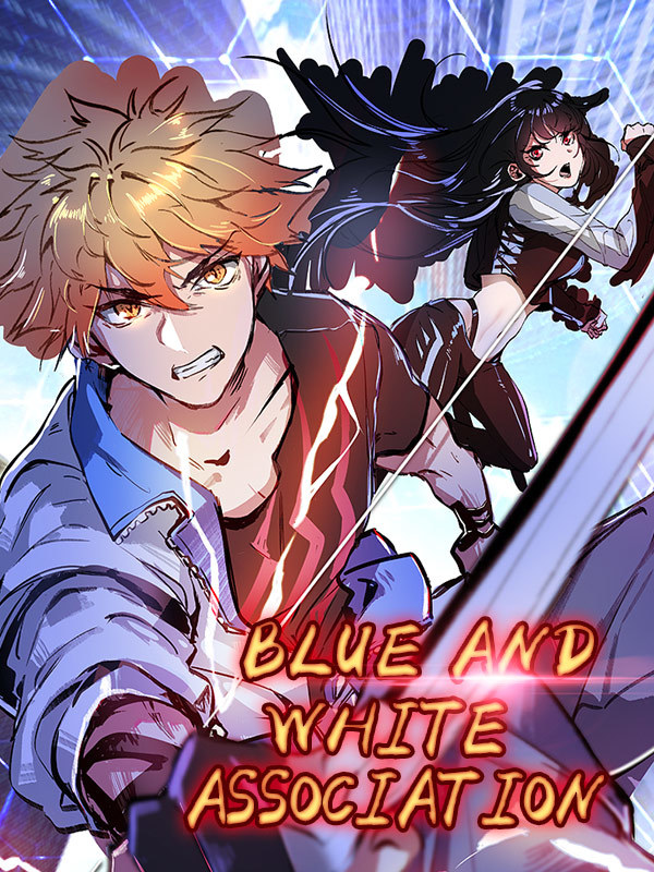 Blue and White Association Comic