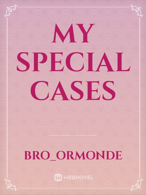 My Special Cases Book