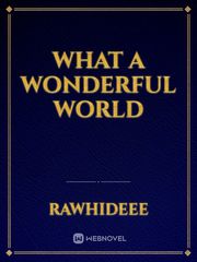 what a wonderful world Book
