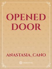 Opened door Book