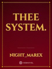 Thee system. Book