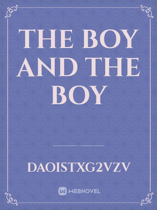 The boy and the boy Book
