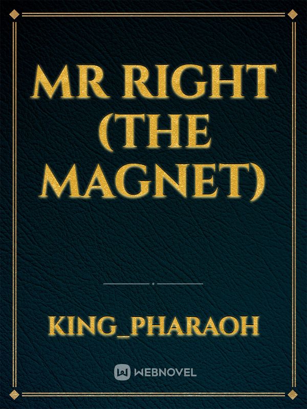 MR RIGHT (the magnet) Book