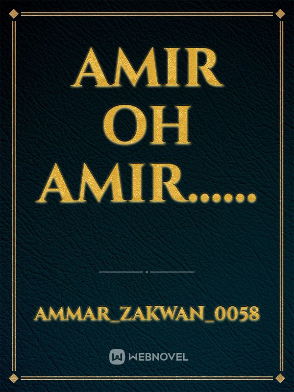 Amir Oh Amir......