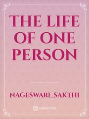 the life of one person Book