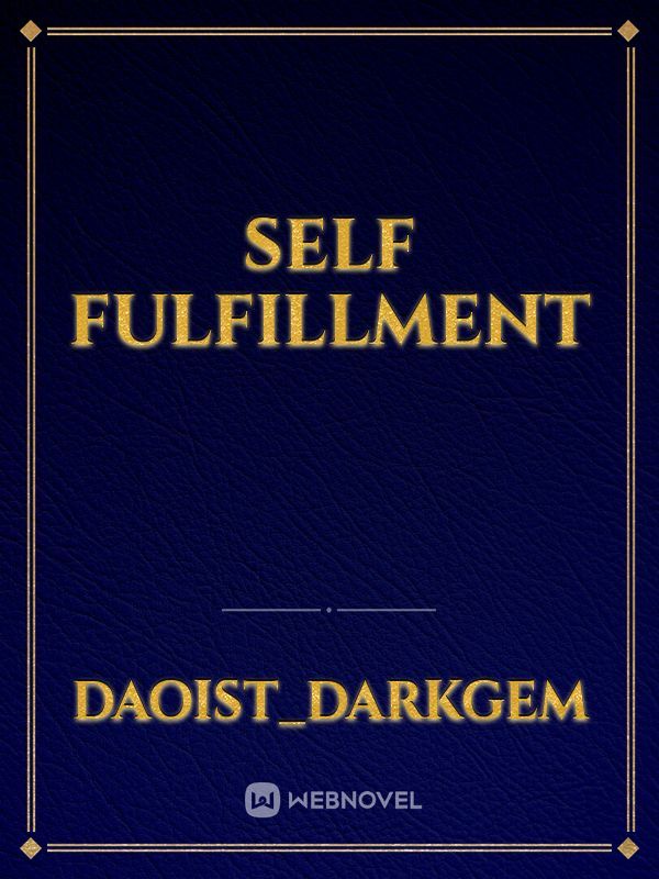 Self fulfillment Book