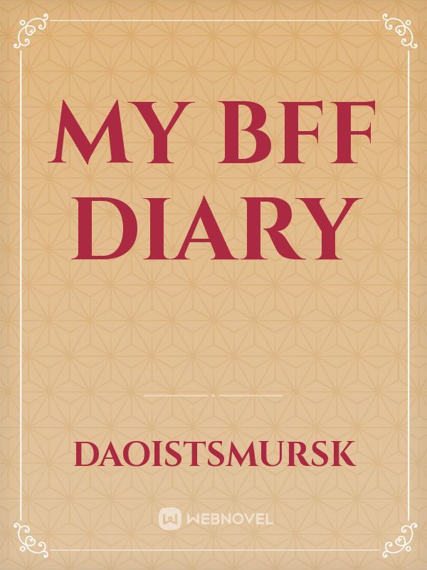 My Bff Diary Book