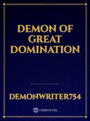 Demon of great domination Book