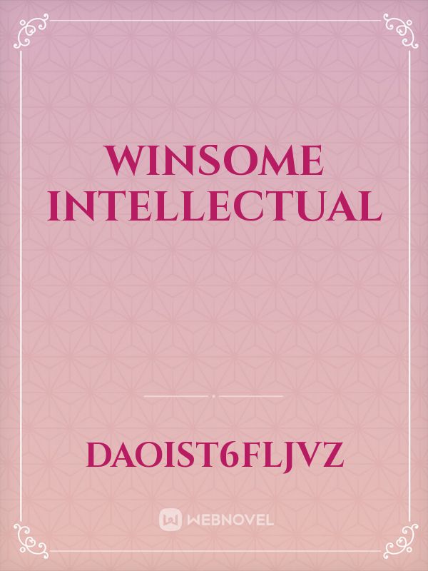 Winsome Intellectual Book