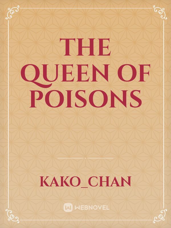 The Queen of Poisons Book