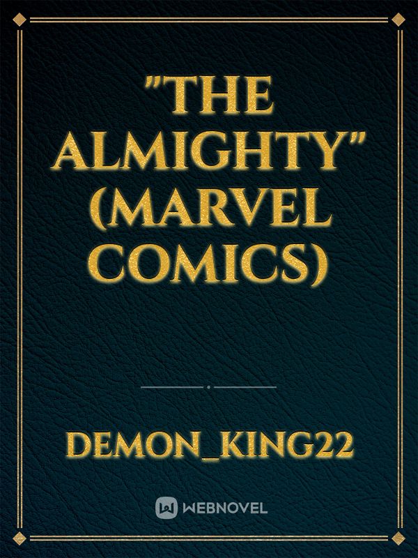 "The Almighty" (Marvel comics) Book