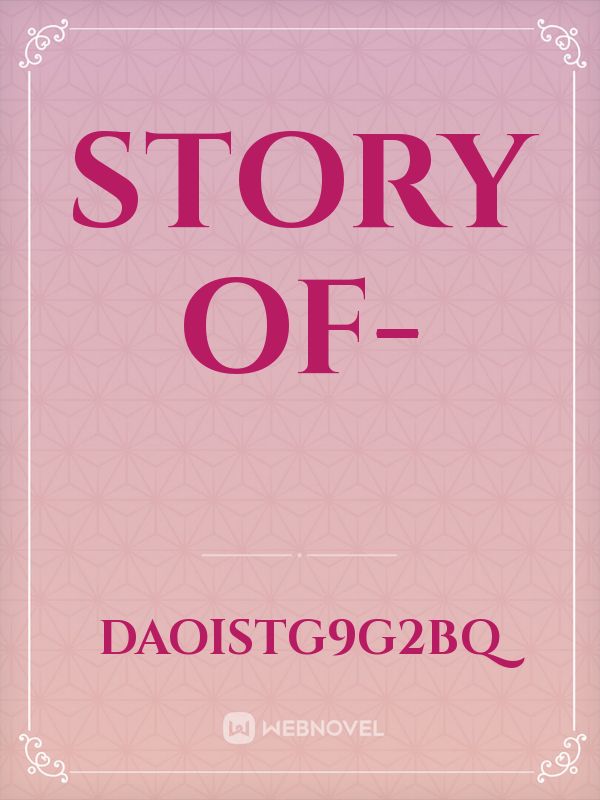 story of- Book