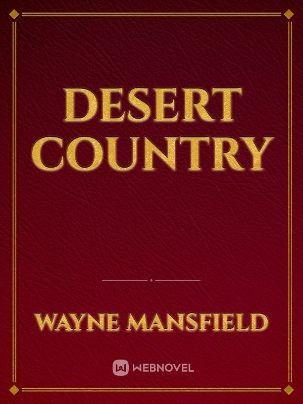 Desert Country Book