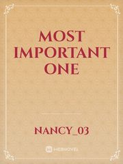 Most Important One Book