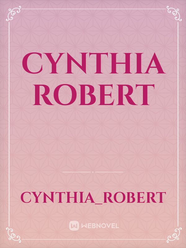 Cynthia Robert Book