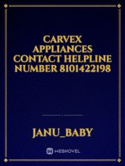 Carvex appliances contact helpline number 8101422198 Book