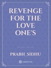 Revenge for the love one's Book