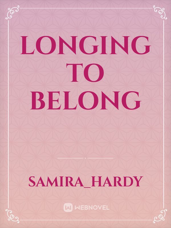 longing to belong Book