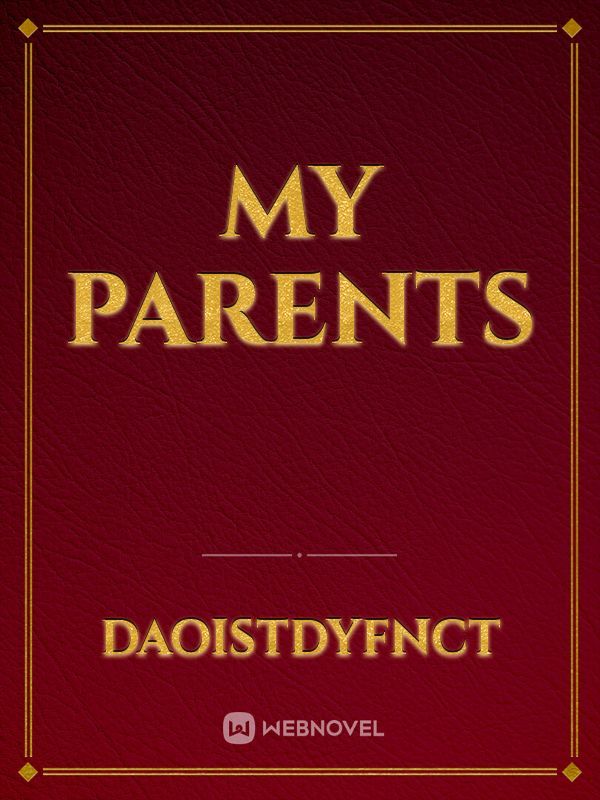 My Parents Book