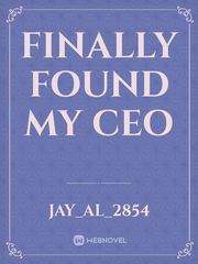 Finally Found My CEO Book