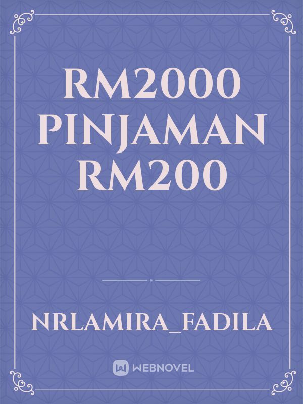 rm2000
pinjaman rm200 Book