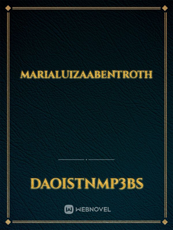 Marialuizaabentroth Book