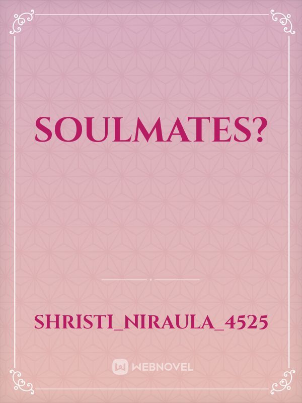 soulmates? Book