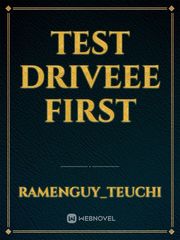 test driveee first Book